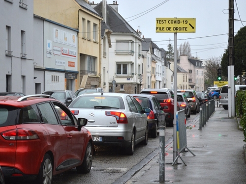 Le drive-covid de Lorient réduit ses horaires d'ouverture
